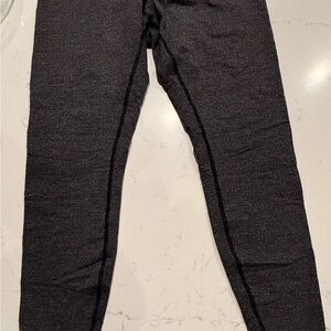lululemon athletica Grey Textured Leggings Size 12